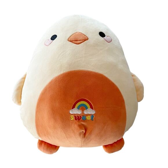 kawaii Other - Kawaii Chick Plush Sweet Rainbow Belly Zip Up 18”
